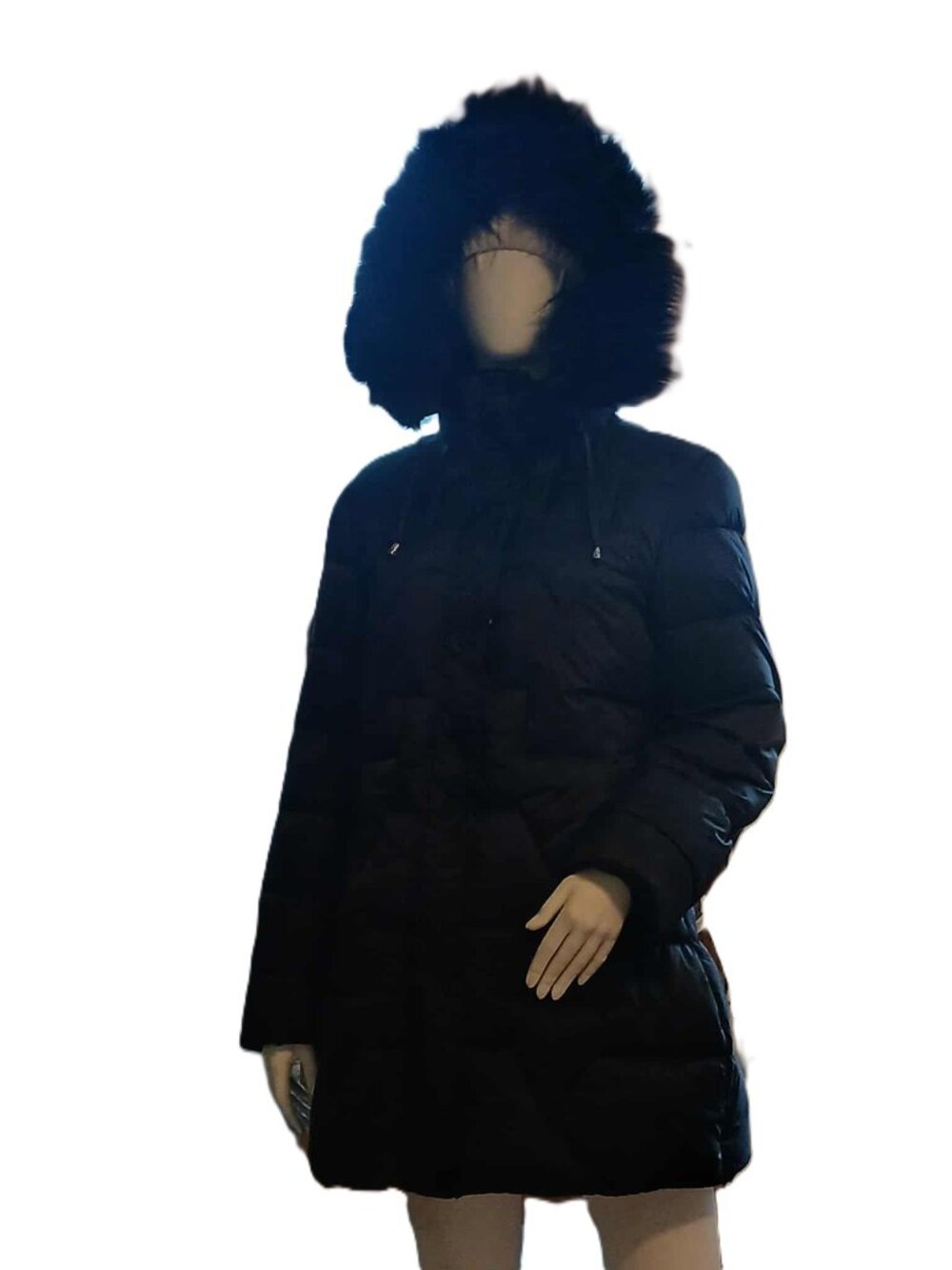 Blue Identity long Puffer style winter coat